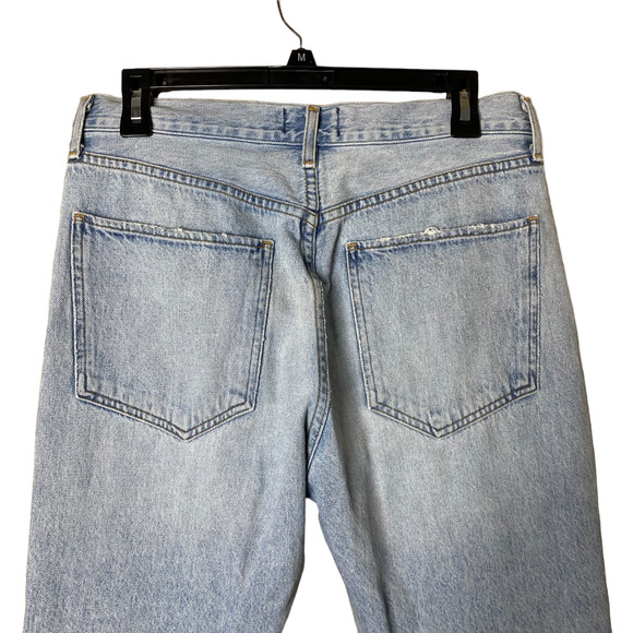 Agolde Riley High Rise Straight Crop in Shatter sz 29 - Picture 6 of 8